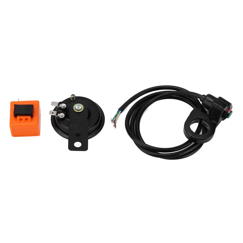 Motorcycle Handlebar Horn Turn Signal Light Switch Assembly 7/8in Multifunctional