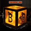 Baby First Halloween Decorations Balloons Boxes 4 Pcs Letter Blocks