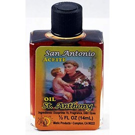 3 PIECES BRYBRADAN ST. ANTHONY OIL/SAN ANTONIO ACEITE 1/2 FL OZ 14.7ML