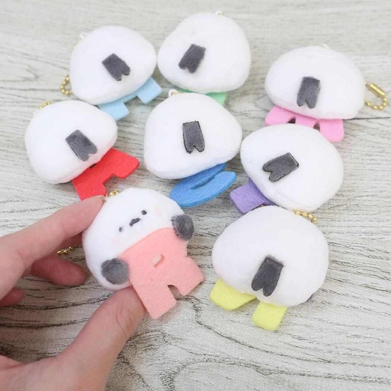 Kamio Japan Mascot Initial Mascot Key Chain/Shimaenaga H