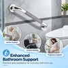 Stainless Steel Grab Bar for Bathroom Support – Anti-Slip Wall-Mounted