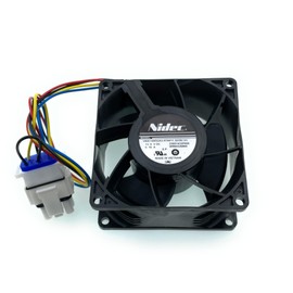 MacMaxe WR60X26866 Refrigerator Evaporator Fan Motor for GE and Hotpoint Fridges – Replacement for V80E14MS2A3-57A611, WR60X10341, WR60X10356, WR49X25197, WR60X10357 – Low Noise, Easy Install