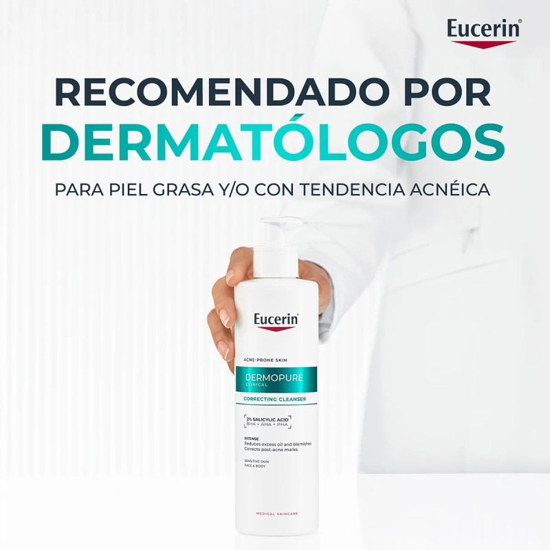 Eucerin DermoPure Gel Limpiador Concentrado 150 ml | Control de