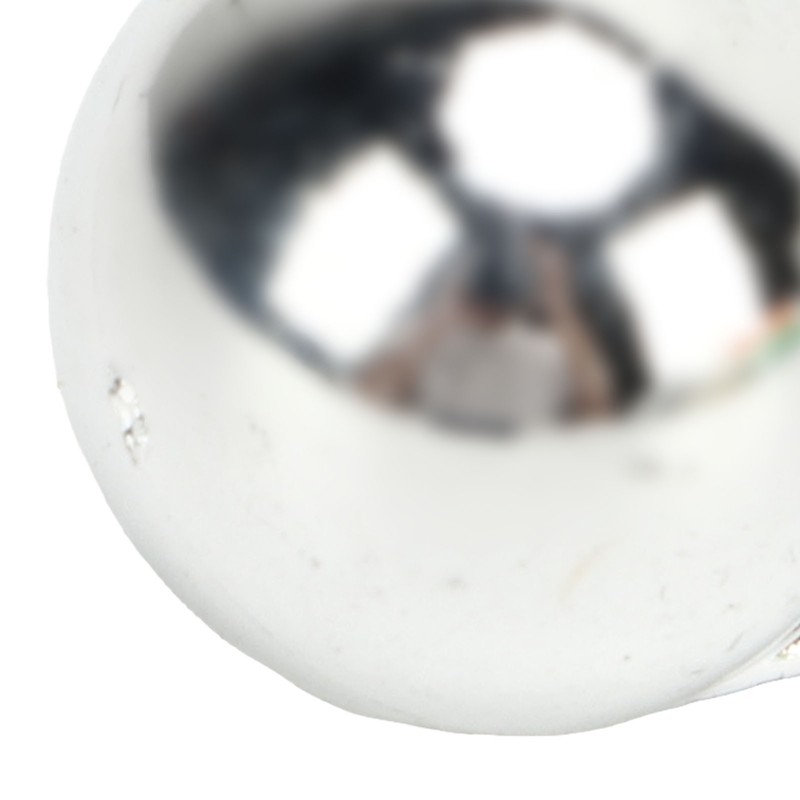 50PCS Fishing Double Rattle Metal Sea Fishing Attractor Bell Beads