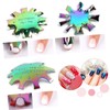 Healvian 12pcs Manicure Templates for DIY Nail Art Includes Designs