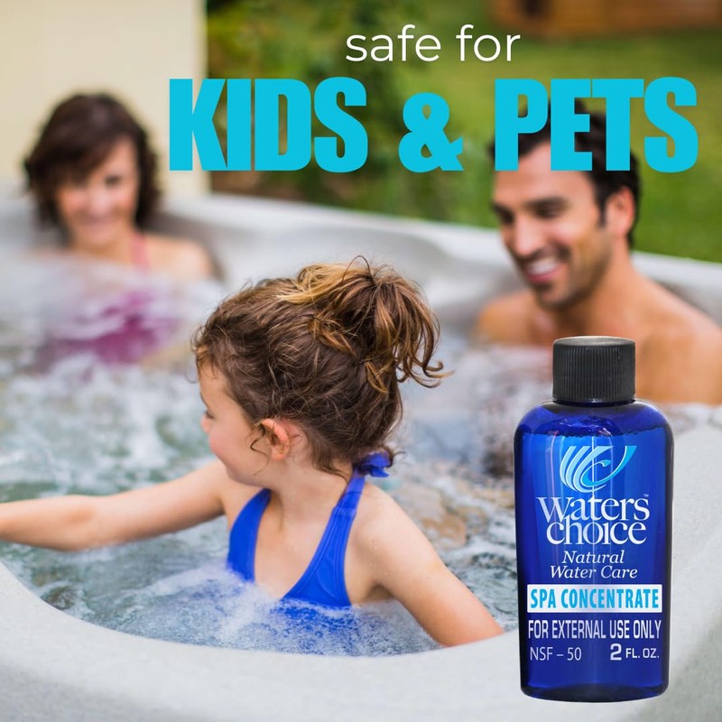 Waters Choice 2 oz Hot Tub Water Clarifier Enzyme Concentrate