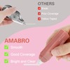Amabro Small White Out Tapes, 6PCS Tape Roller Instant Correction