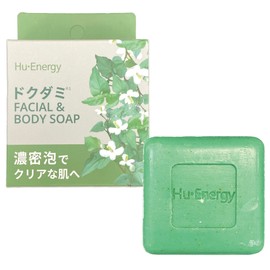 Popberry Huena Soap DD 3.5 oz (100 g) 1 Piece Solid Soap Facial Body Houttuami Korean Cosmetics