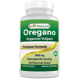 Best Naturals Best Naturlas Oregano Leaf Extract 1800 mg Equivalent Per Serving - 120 Veg Capsules