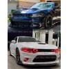 MTD Fits 15-22 Dodge Charger SRT V2 Style Front Bumper