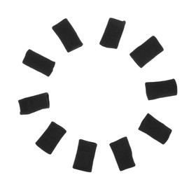 ORFOFE Breathable Elastic 10pcs Finger Sleeve Sports Thumb Brace Finger Protector for Basketball Badminton