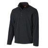 Riggs Workwear Men's FR Flame Resistant 1/4 Zip Pullover, Black,