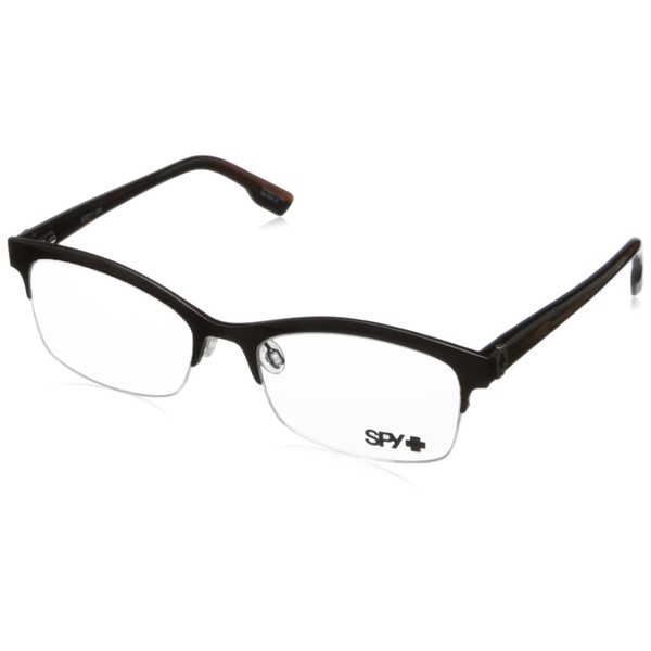 Spy Avery Rectangular Eyeglasses,Mahogany,52 mm