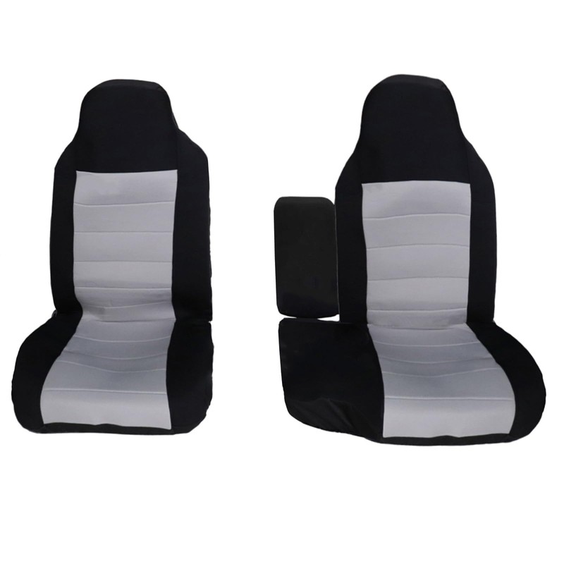 GXARTS 2Pcs Front Driver and Passenger 60/40 High Back Bench