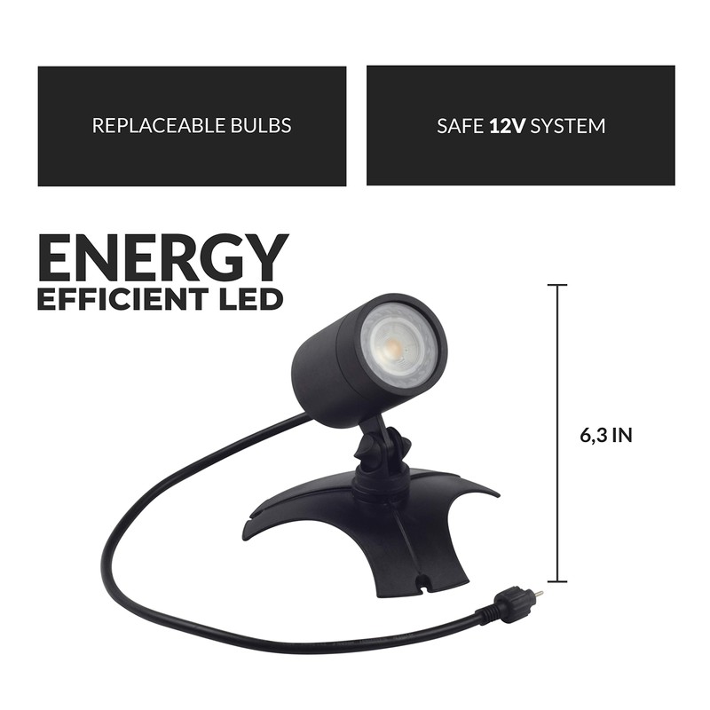 Ellumière 01EL063 Black Spotlight-Large