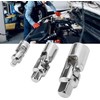 Telituny Universal Joint Socket Adapter, Socket Spanner Joint 3 Pieces