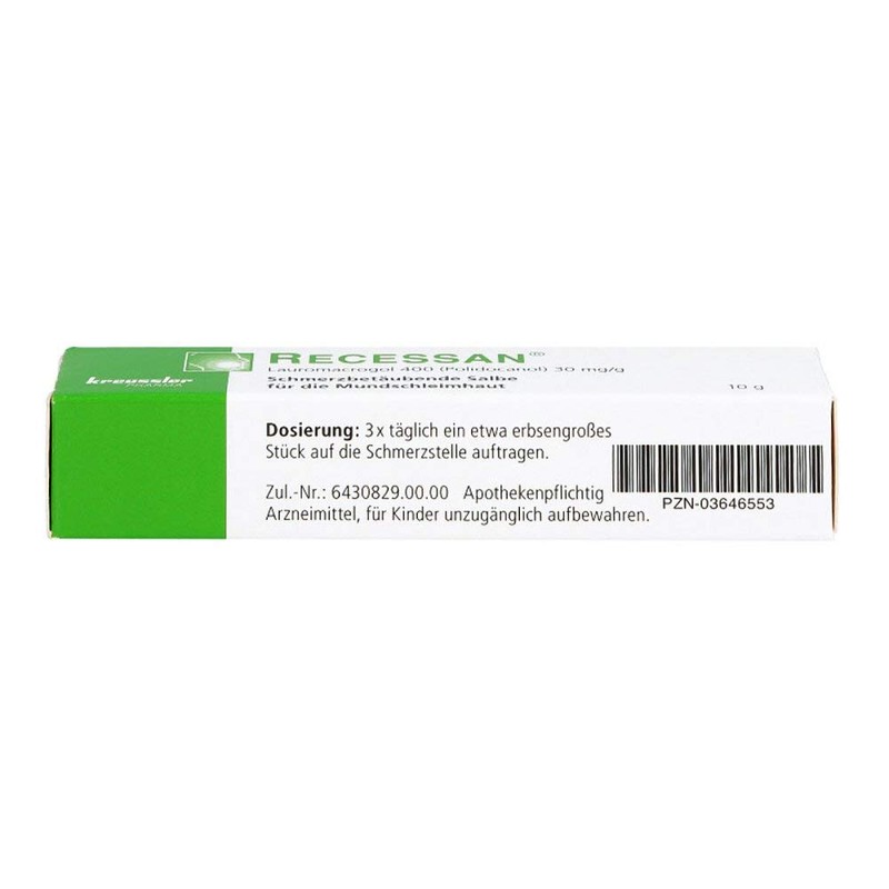 RECESSAN Ointment 10 g
