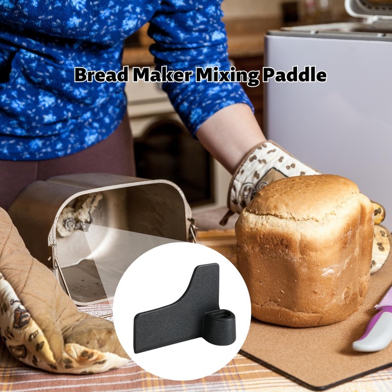 Bread Maker Paddle Compatible with Panasonic BreadMaker, Non-Stick Teflon Coated
