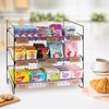 WWN Black 3-Tier Candy Display Rack 24 * 23 *