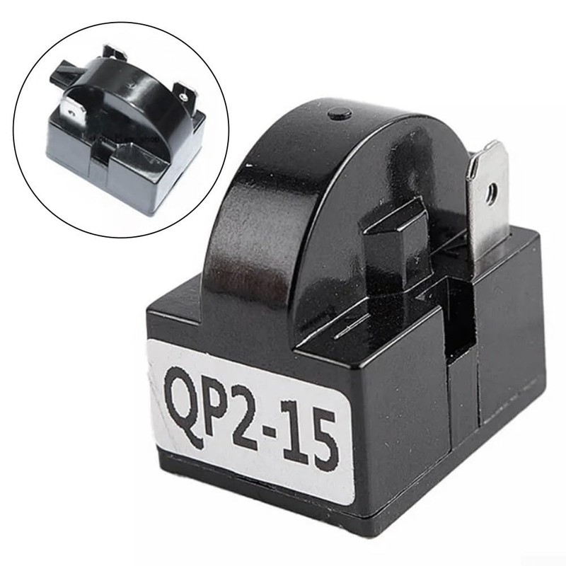 Whychstore Refrigerator PTC Relay 15 Ohm 1 Pin Fridge Start