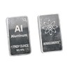 Aluminium bars, aluminium metal ingots, aluminium metal, 1 troy oz,