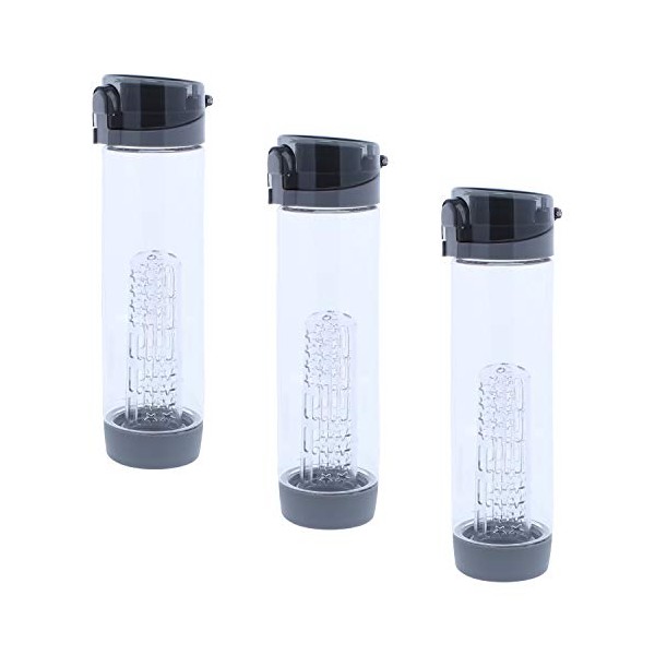 SandT Collection 20 oz Healthy Hydration! Fruit Infuser Sport Bottle