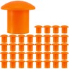 HAKZEON 30 PCS Plastic Rebar Caps, Rebar Mushroom Cap, Safe