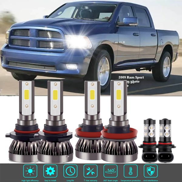 Unbranded For Dodge Ram & RAM 1500 2500 3500 2009
