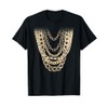 Gold Chains Design Hip Hop Fan And Funny Gold Lover