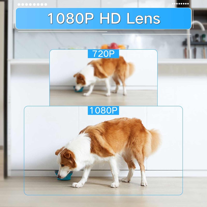 WiFi Picture Frame Camera, 1080P HD Security Cameras Wireless Mini