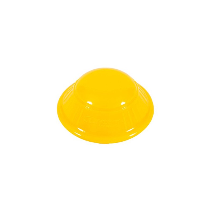 Dycem 50-1651Y Non-Slip Cone-Shaped Bottle Opener, Yellow