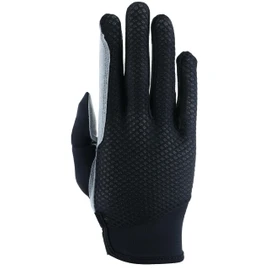 Roeckl Sports Lokaier Women's Summer Riding Gloves, Black 8.5
