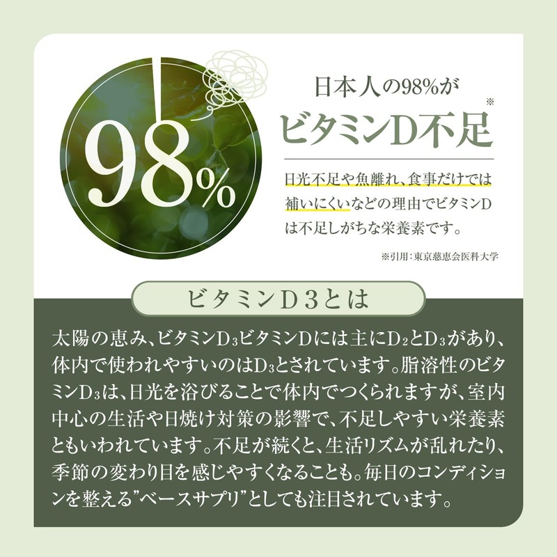 Nature In Vitamin D3 Supplement, 2000 IU, 120 Day Supplement,