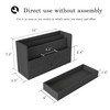 Bamboo Mail Organizer Countertop Desktop with Drawer - Desk Organizer