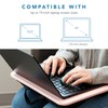LapGear Compact Lap Desk - Rose Quartz - Fits Up