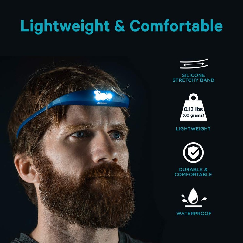 Knog Unisex - Adult Bandicoot Headlamp Helmets, Indigo, One Size