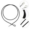 1.4 Meters DIY Fitness Cable 5Mm Heavy Duty Black Steel