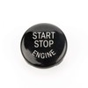 LST Start Stop Engine Button Cover Black 1 Series 3