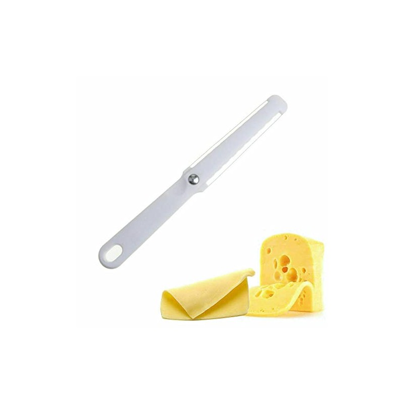 RANASONS Stainless Steel Double Wire Thick and Thin Cheese Slicer