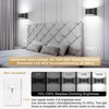 TRLIFE Modern Wall Sconces, 3000K/4000K/6000K Selectable and Dimmable LED Wall