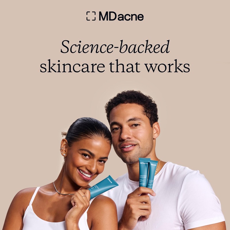 MDacne – Retinol 0.5% and Niacinamide 4% Cream, Reduces Blemishes