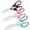 Vutyvve Kitchen Scissors, 3 Removable Kitchen Scissors, Stainless Steel Blades,