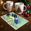 3D Pop Up Christmas Card with Music & Lights -