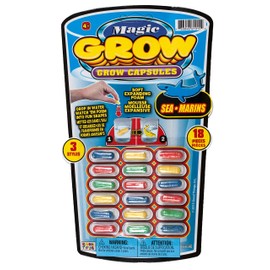 Ja-Ru Magic Grow, 18 Capsules, Sea Animals, 1-pack