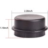 10L0L Golf-Cart 2Pcs Front Hub Dust Caps-Cover Plastic for Club