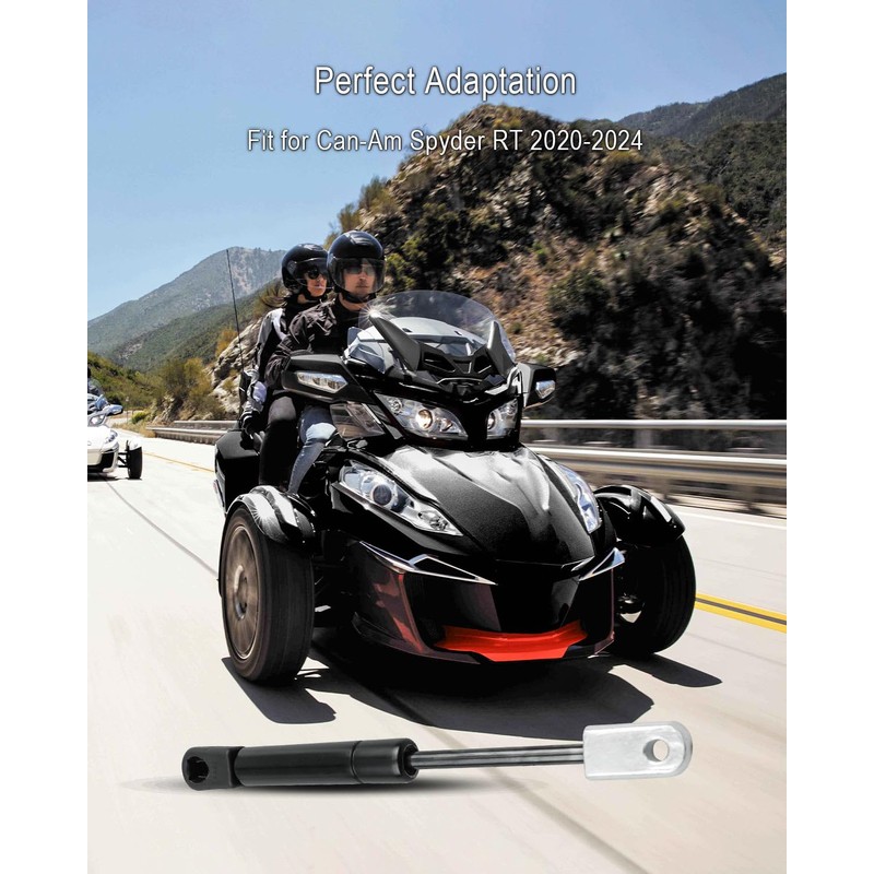 QAGGUM Luggage Support Shock Strut Fit for Can-Am Spyder RT