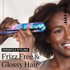 Eva NYC Healthy Heat Ceramic Styling Hair Iron, Flat Iron
