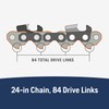 Husqvarna S83G 24 Chainsaw chain, 3/8'' Pitch, .050 Guage, 84