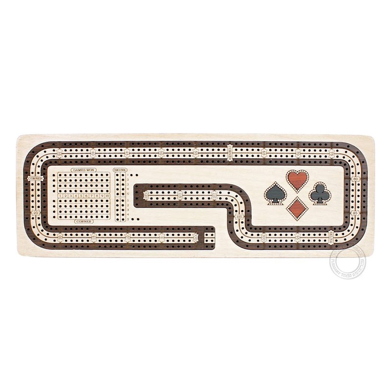 House of Cribbage - Continuous Cribbage Board Hook Design 4