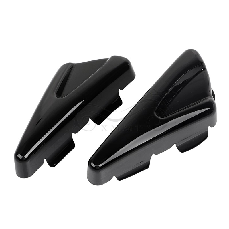 Unbranded Gloss Black Tank Side Frame Covers For Harley V-ROD